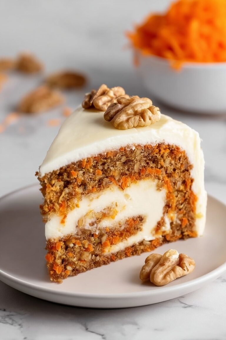 Carrot Cake Cheesecake Recipe