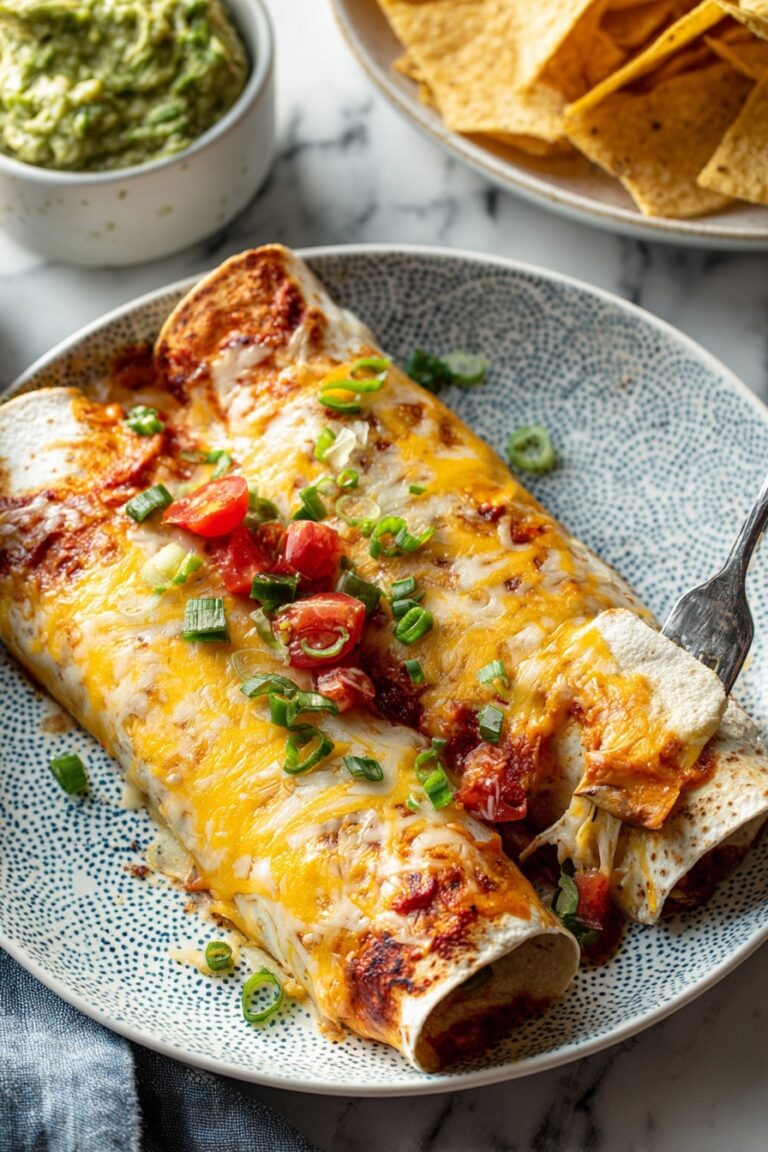 Chicken Enchiladas with Sour Cream White Sauce Recipe