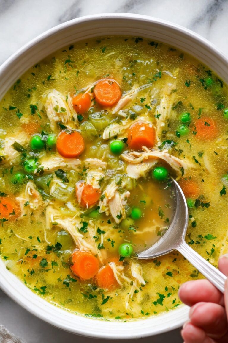 Turmeric Chicken Soup Recipe