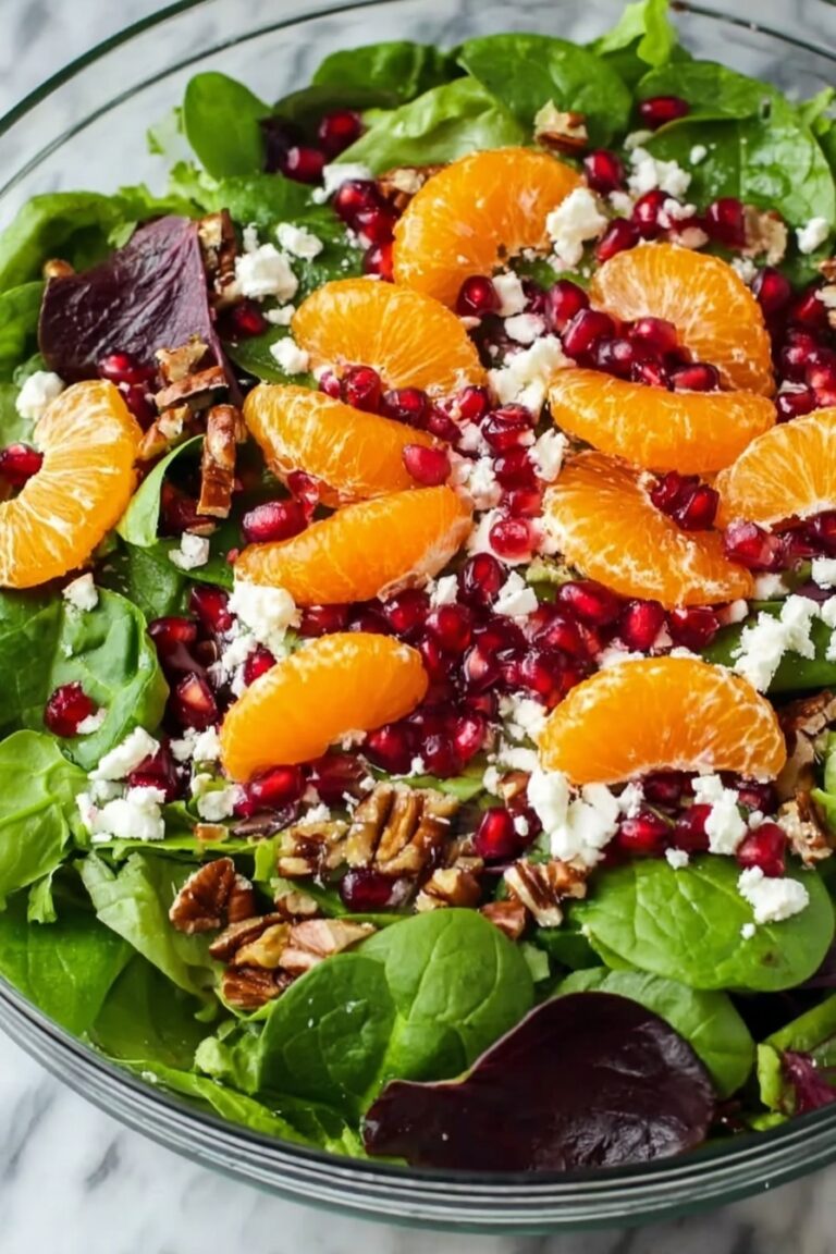 Winter Citrus Salad with Pomegranate and Feta Recipe