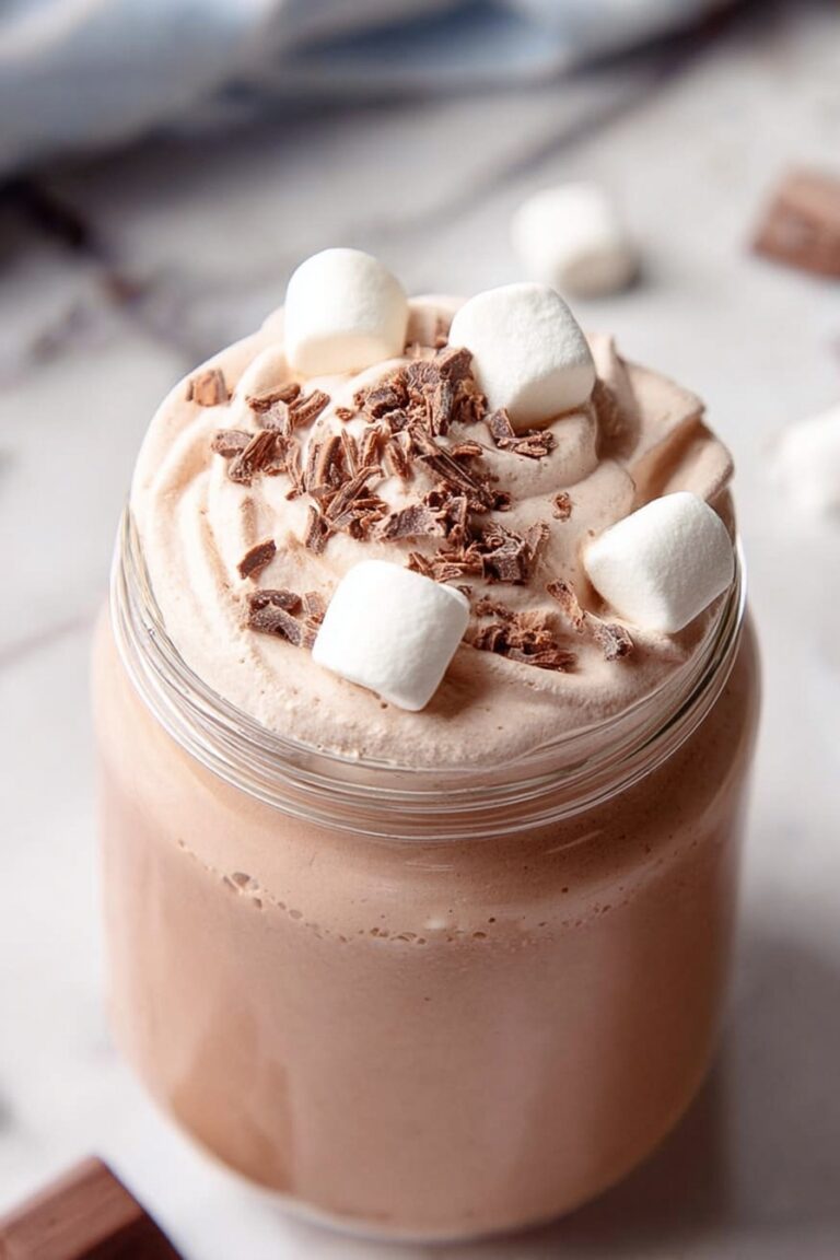 Whipped Hot Chocolate Drink Recipe