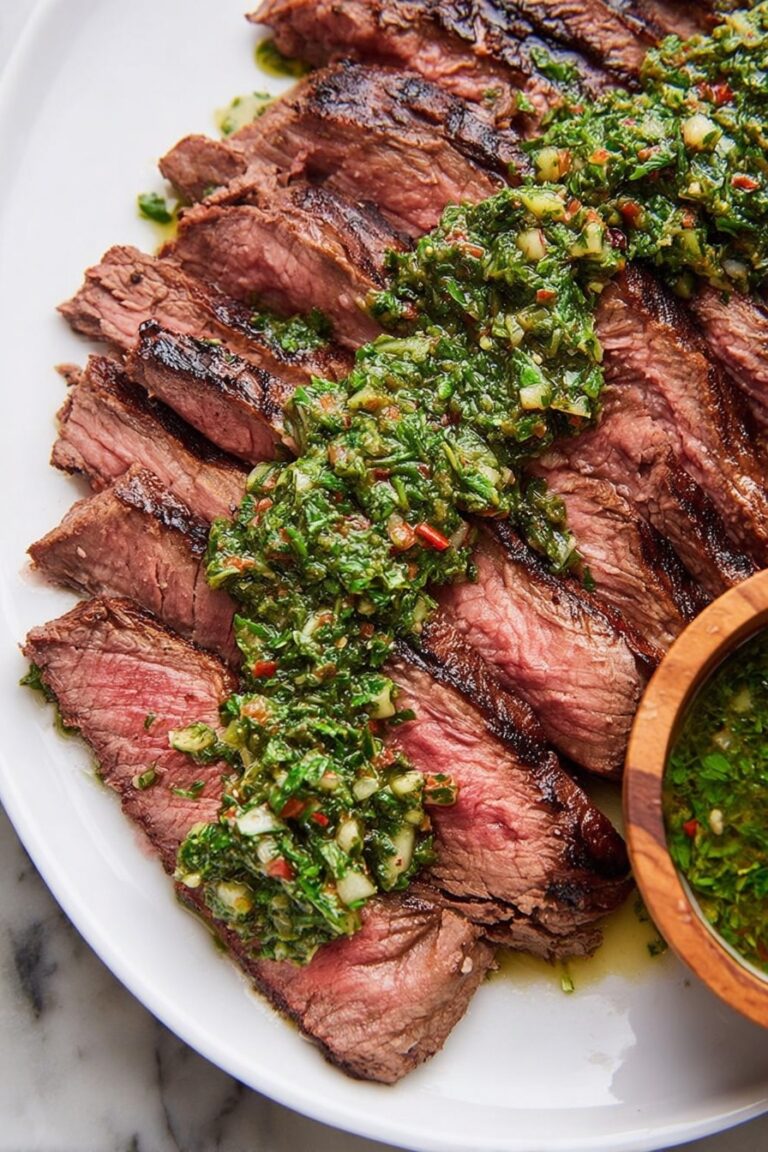Chimichurri Flank Steak Recipe