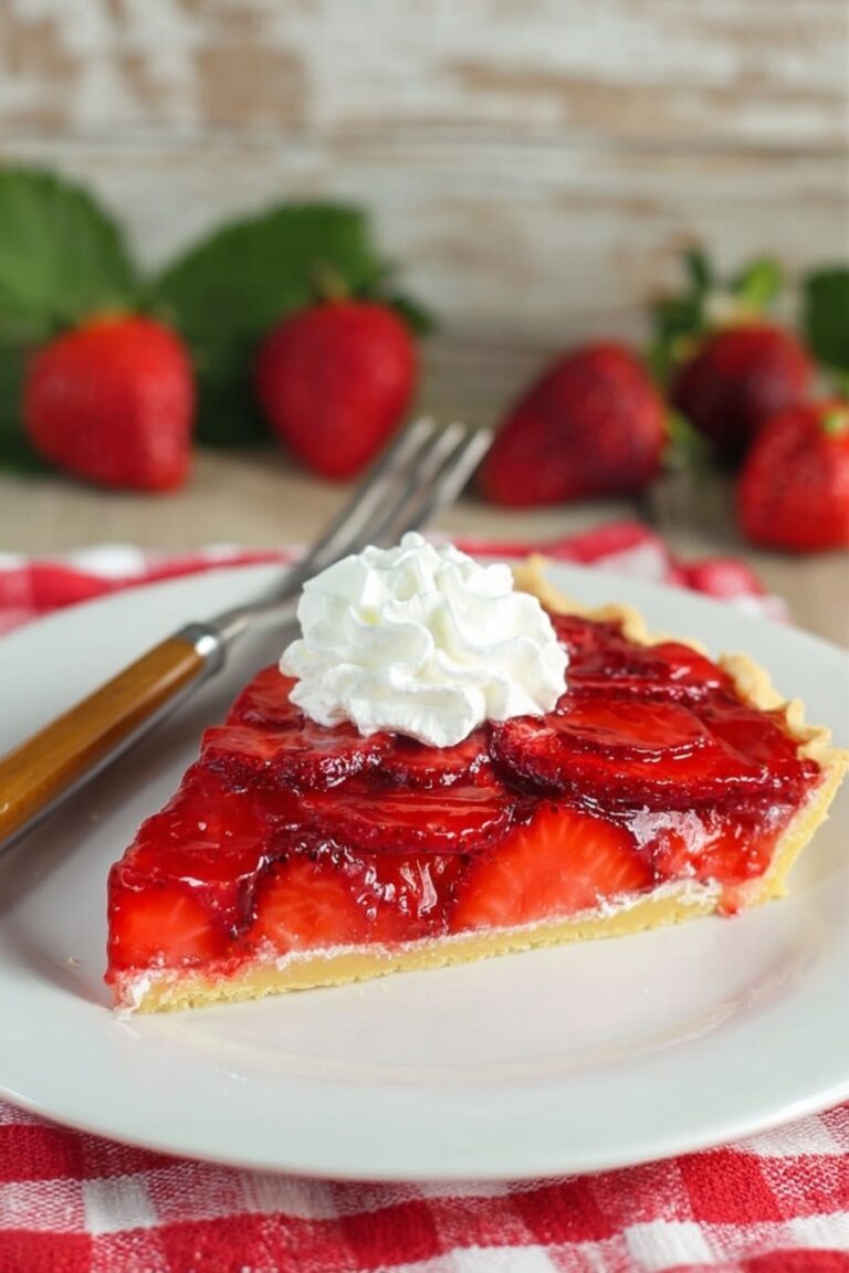Strawberry Jello Slab Pie Recipe