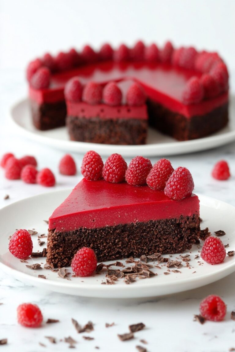 Vegan Chocolate Raspberry Cake Recipe