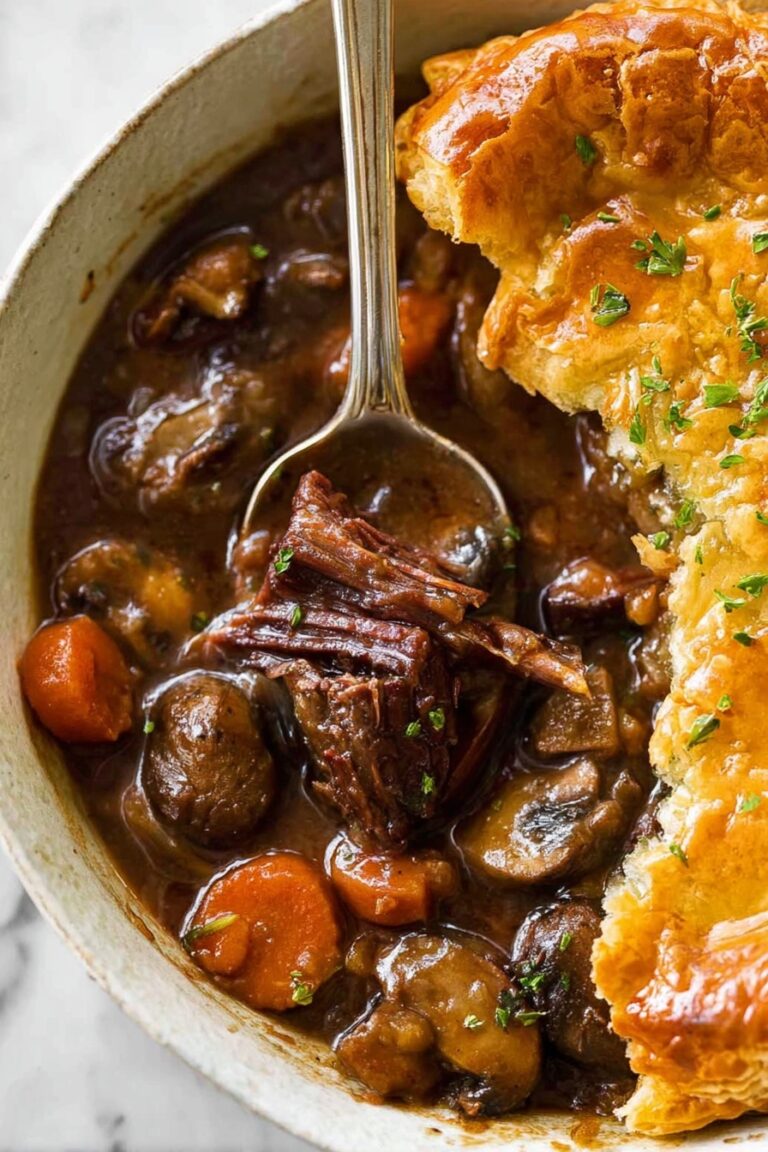 Beef Mushroom Pie Recipe