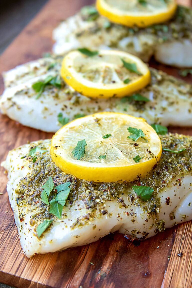 Lemon Baked Cod Recipe