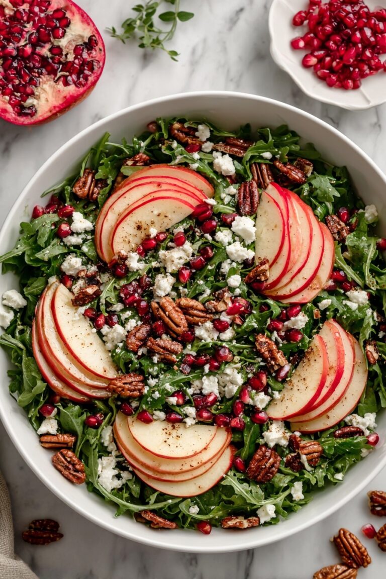 Autumn Honeycrisp Apple & Feta Salad Recipe