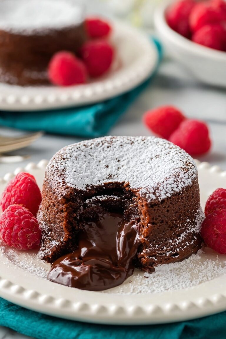 Decadent Chocolate Lava Cake Recipe
