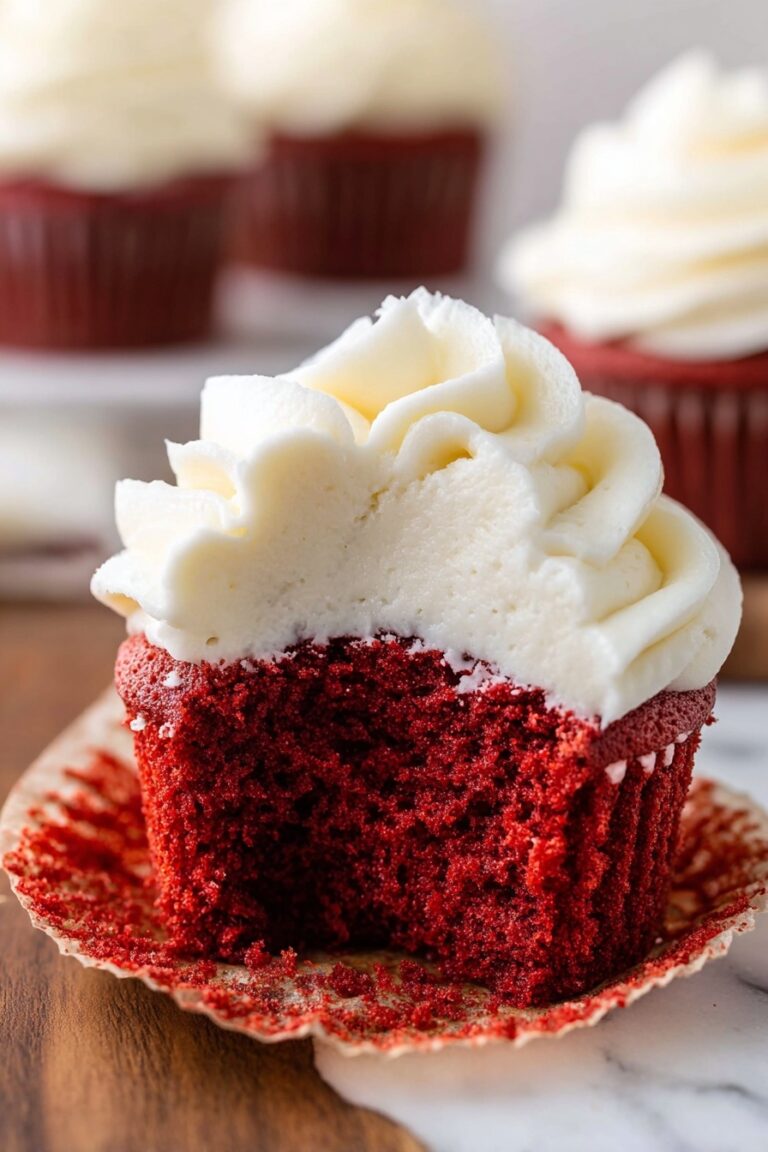 Red Velvet Cupcakes with Ermine Frosting Recipe