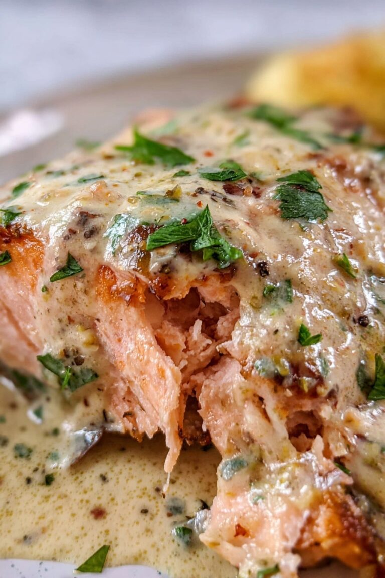 Lemon Butter Baked Salmon Recipe