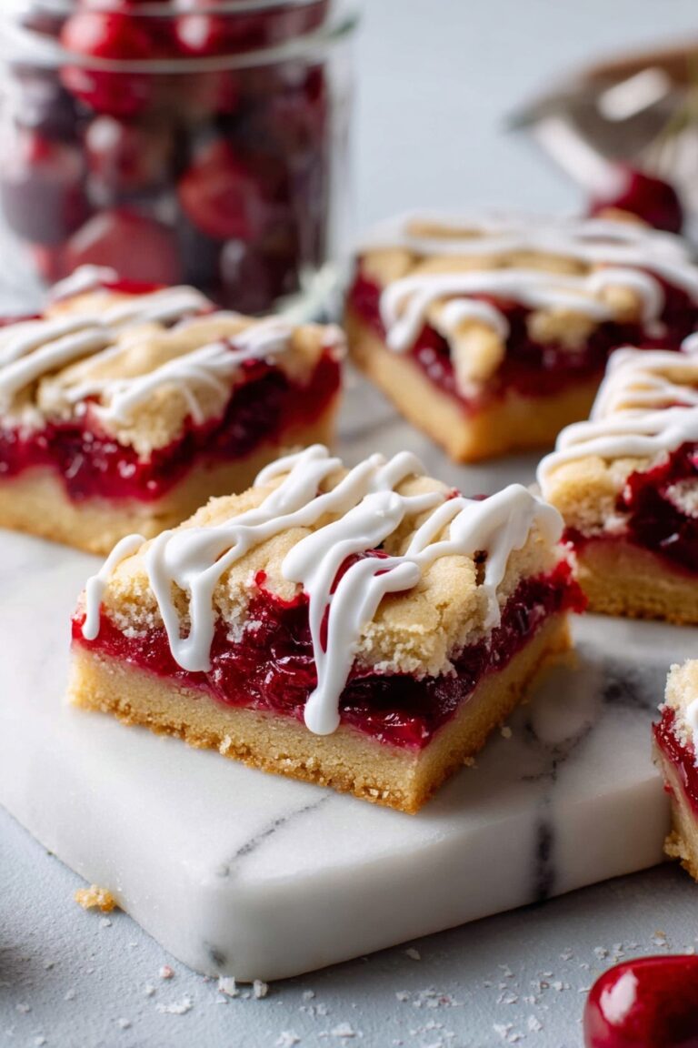 Cherry Pie Bars Recipe