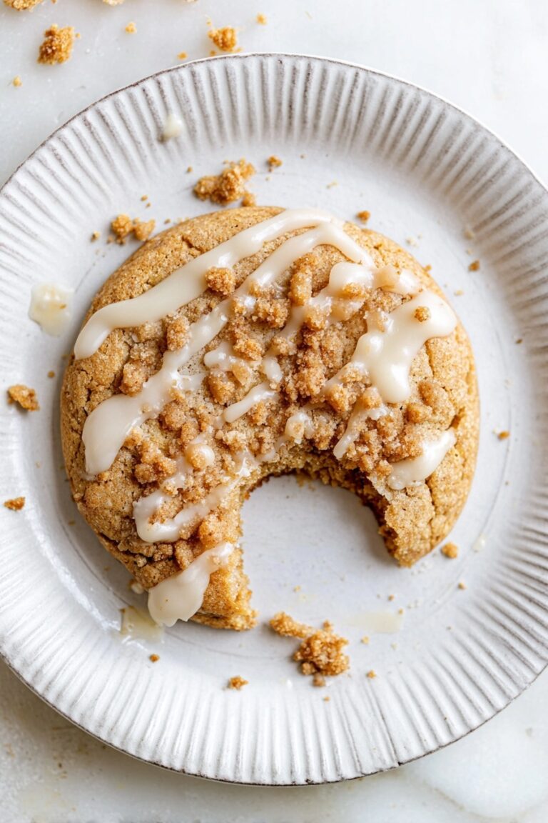 Coffee Cake Cookies with Streusel Topping Recipe