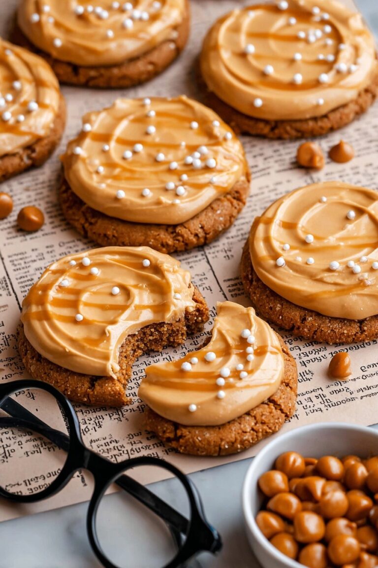 Harry Potter Butterbeer Cookies Recipe
